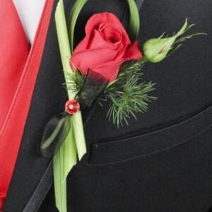 PUTTING ON THE RITZ RED