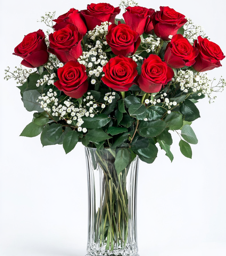 One Dozen Red Roses - Image 4