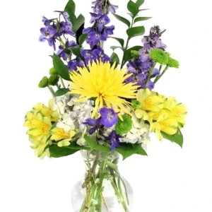 Serene Optimism Vase Arrangement